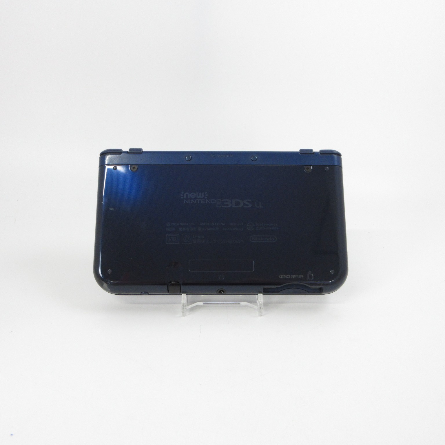 【Excellent】Top IPS Nintendo New 3DS LL XL Metallic Blue Console Japan Ver. #DEN2