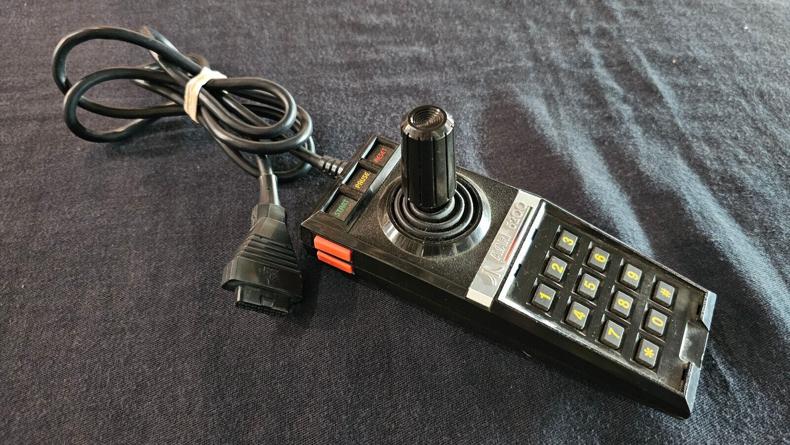 Atari 5200 Console 4 Port w/ Power Adapter Mod – Tested & Working! + Congo Bongo