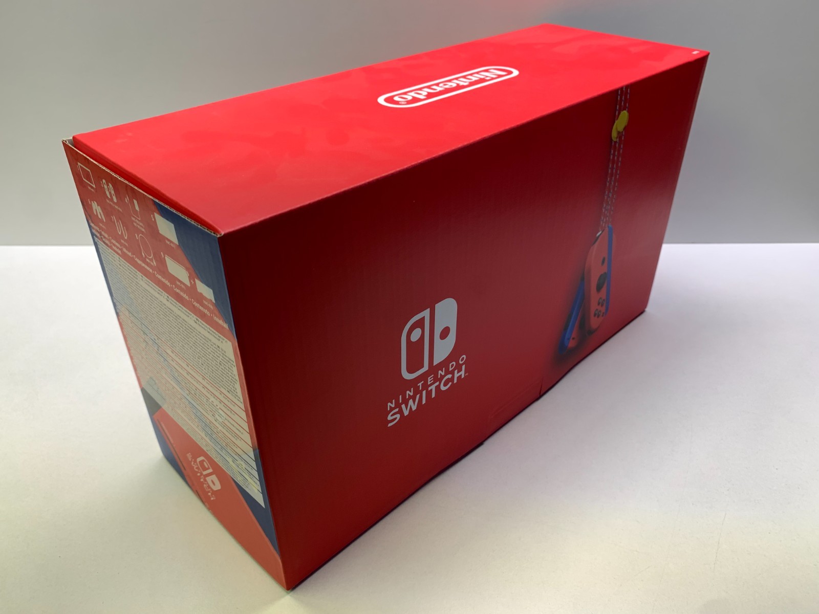 NINTENDO SWITCH CONSOLE MARIO RED & BLUE LIMITED EDITION PAL VERSION NEW NEW