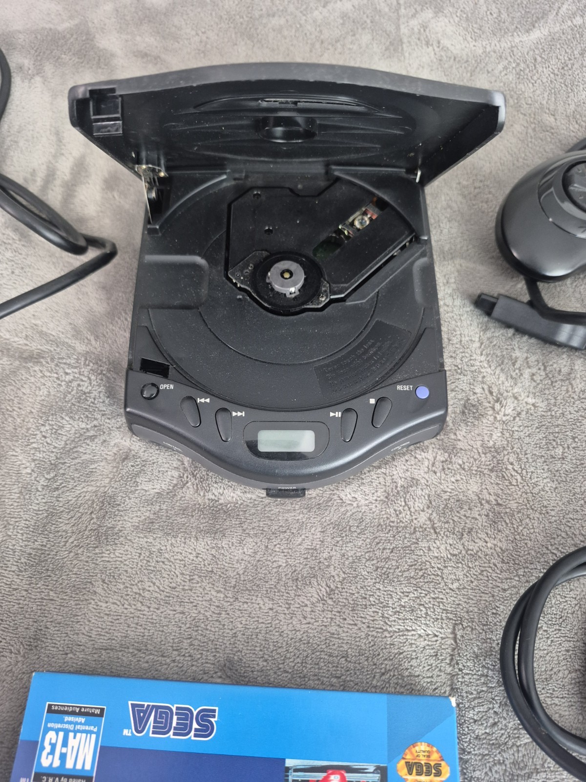 Sega CDX Console CIB Complete Tested & Working Genesis CD Rare W/ Games