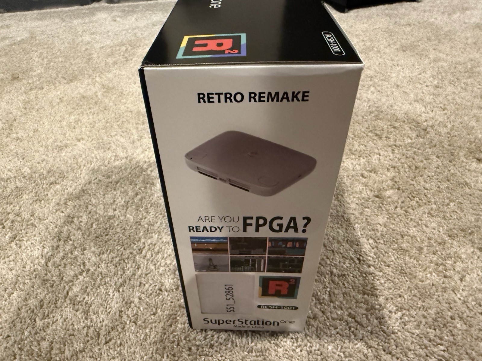 Retro Remake SuperStation One With Dock MiSTer FPGA Gray Brand New