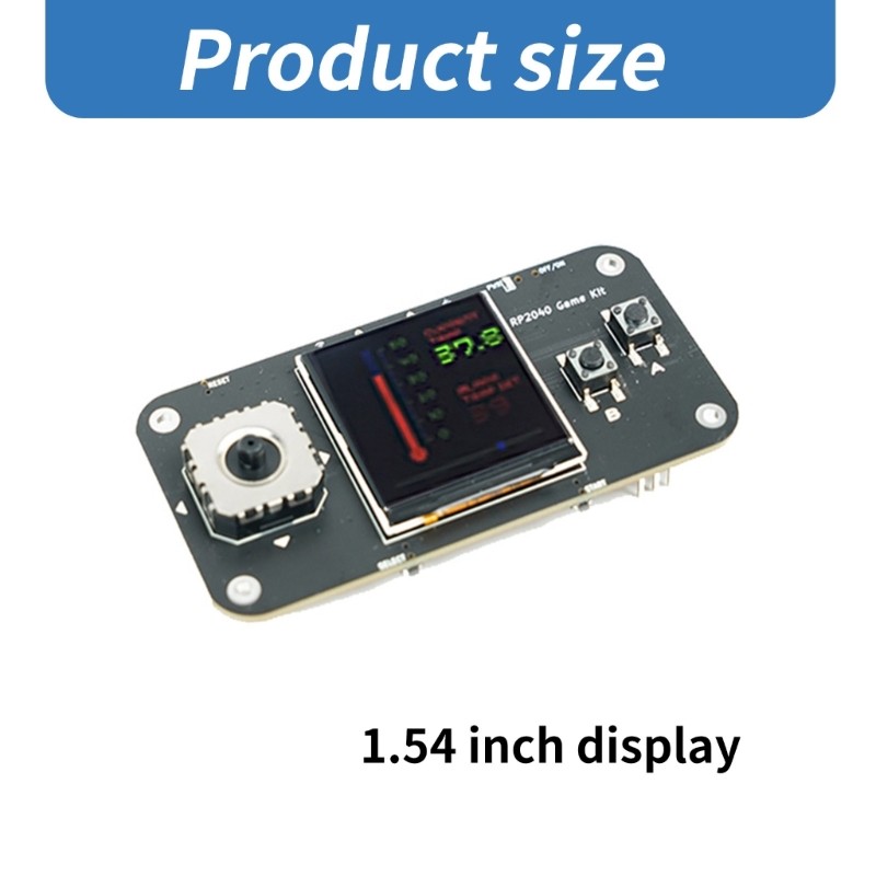 For RP2040 Small Game Console Board 1.54Inch LCD Screen For RP2040 Powerful