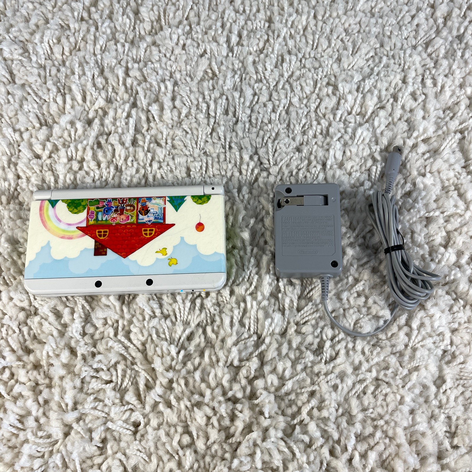 New Nintendo 3DS Animal Crossing Happy Home Designer Console KTR-001 Tested