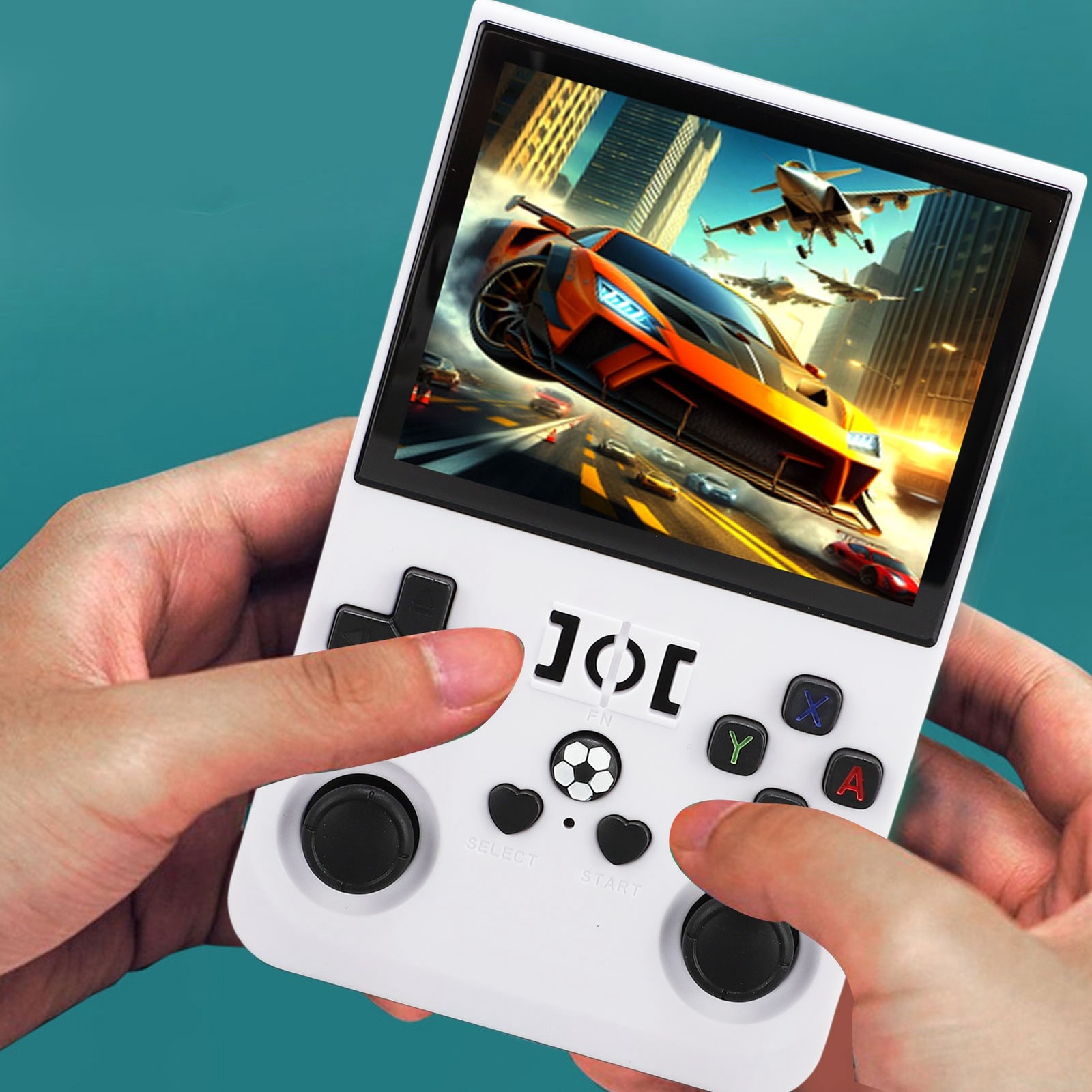 Handheld Game Console 4 Inch IPS Screen 18000+ Games Portable Retro Game Co ZIZP
