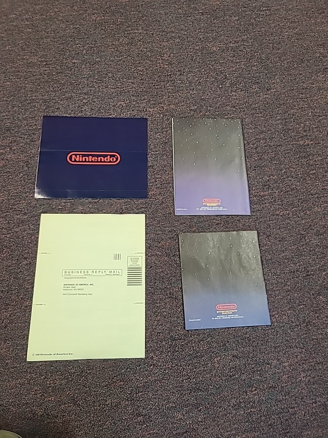 Nintendo Entertainment System NES Action Set (Complete in Box!) Tested & Works!