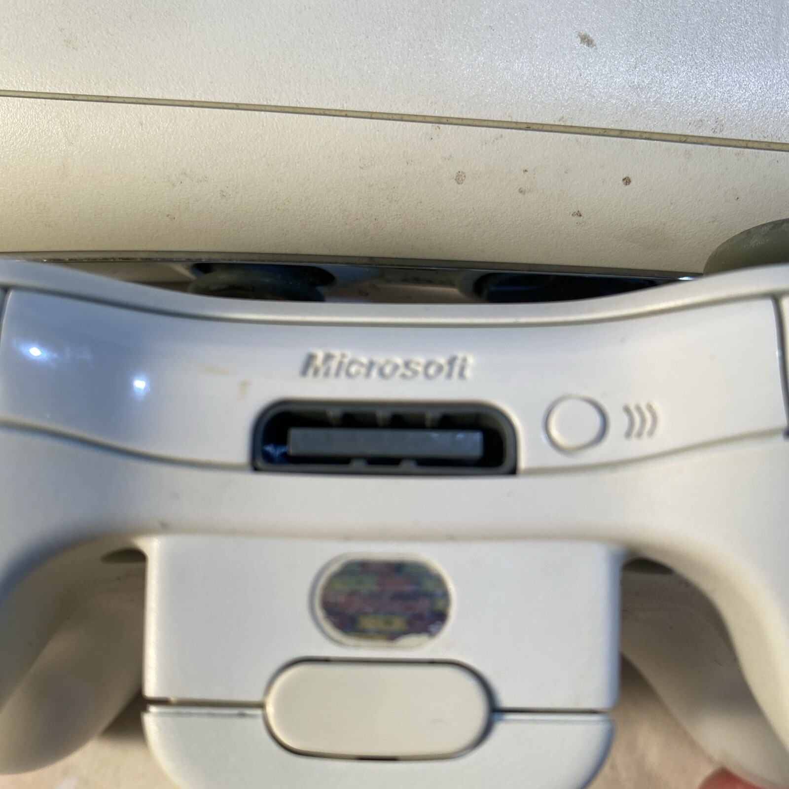 Microsoft Xbox 360 Pro 120GB Console White Bundle W/ Controllers No Wires Read