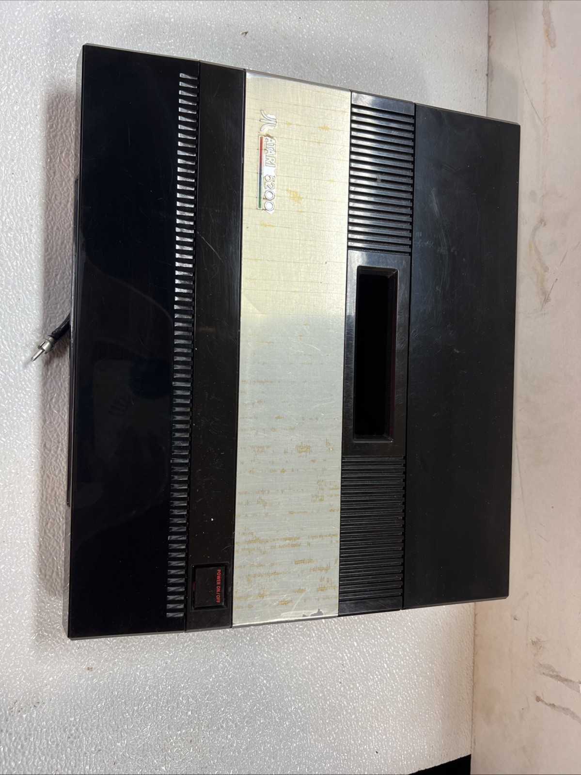 VINTAGE ATARI 5200 CONSOLE AND 9 GAMES TESTED WORKING