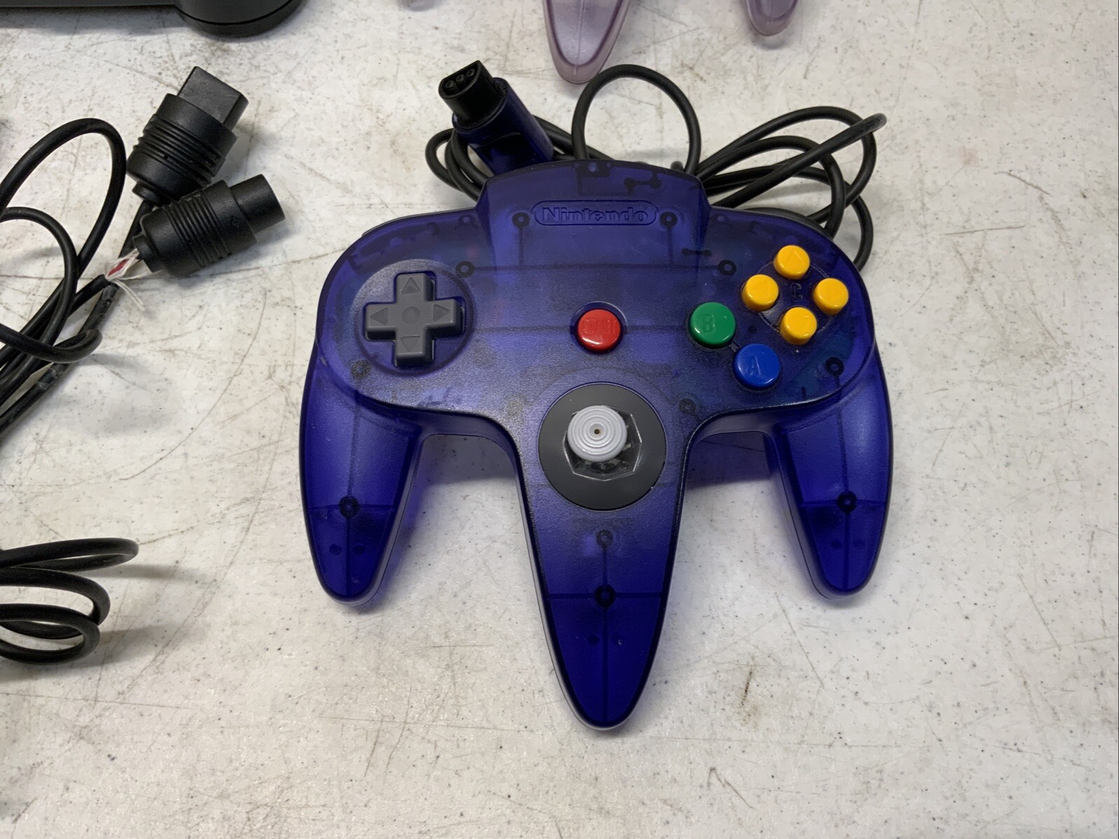 Nintendo 64 Console Bundle, Memory Expansion Pak, 3 Controllers, Rumble Pak, Ext