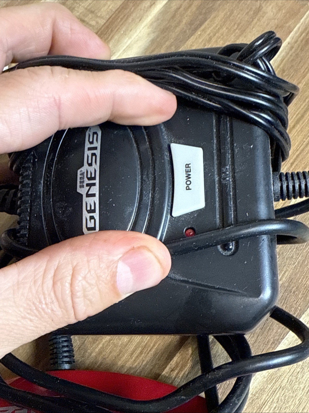 2003 Sega Genesis Mini Console Radica 16 Bit Power 6-in-1 Plug & Play – Red