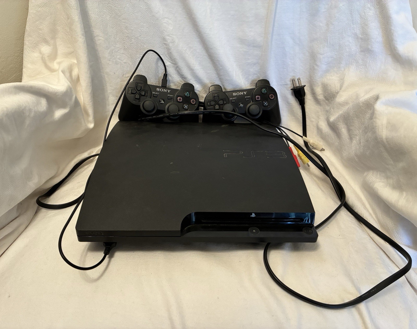 Sony PlayStation 3 PS3 Slim Console CECH-3001A FOR PARTS (READ DESCRIPTION)