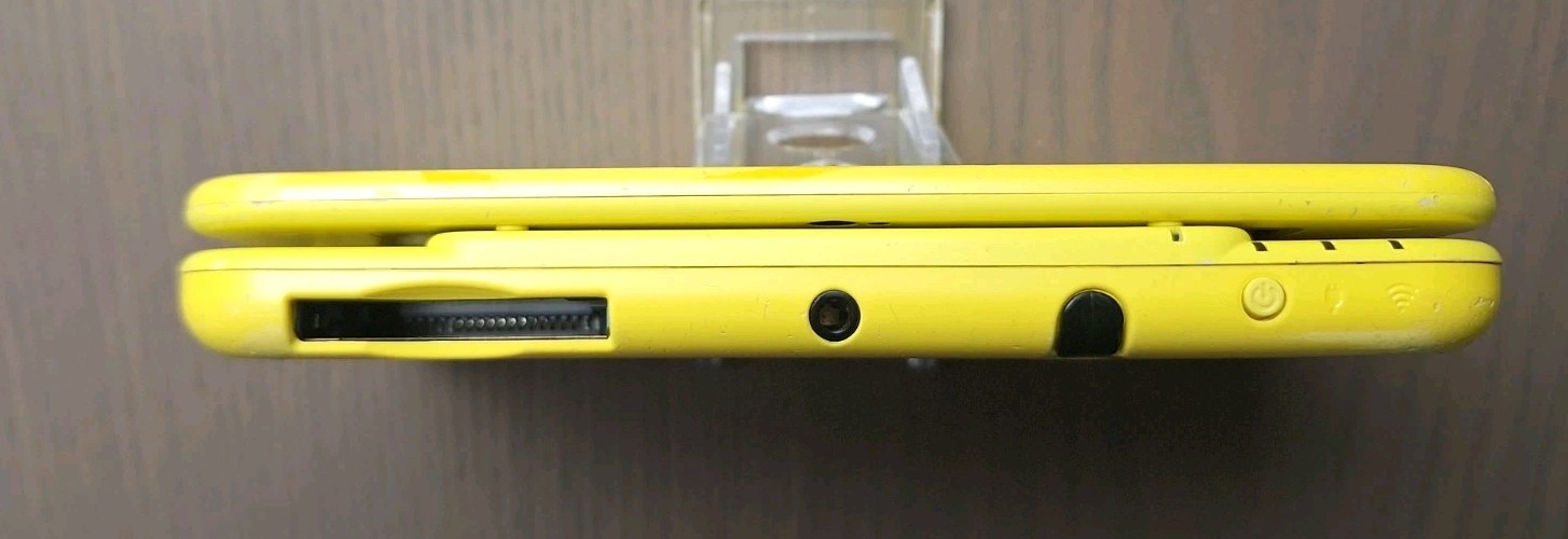 Pikachu Edition New Nintendo 3DS XL Charger + 32GB SD Card | Region Free USA