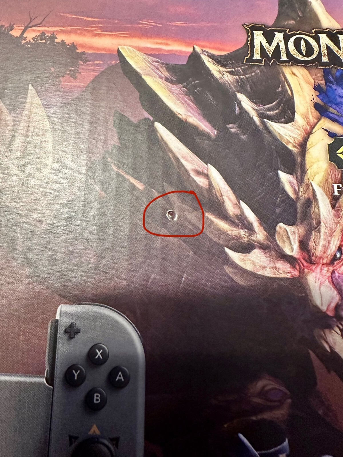 Nintendo Switch Monster Hunter Rise Console CIB Tested & Working