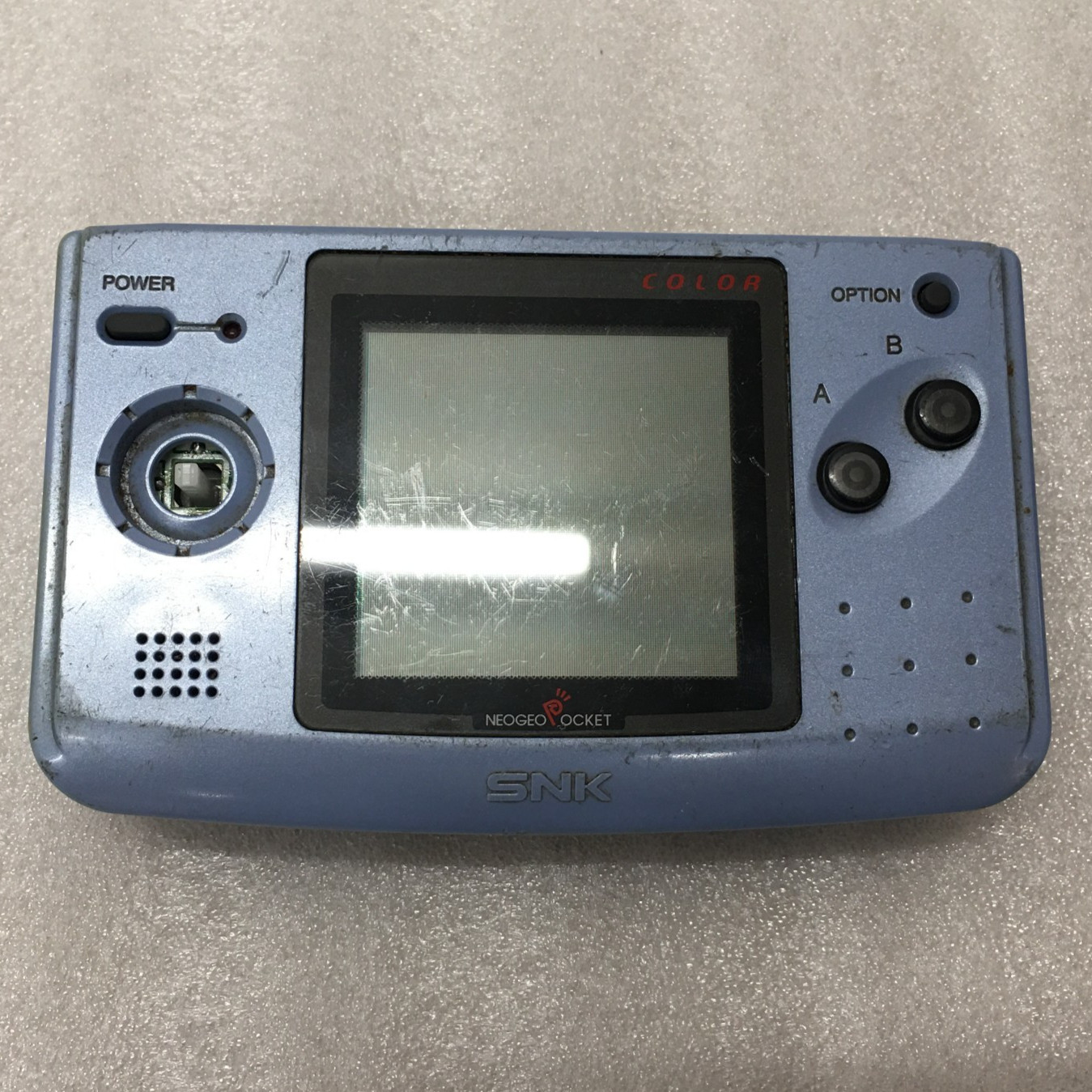 LOT OF 2 NeoGeo Pocket Color Systems – FOR PARTS