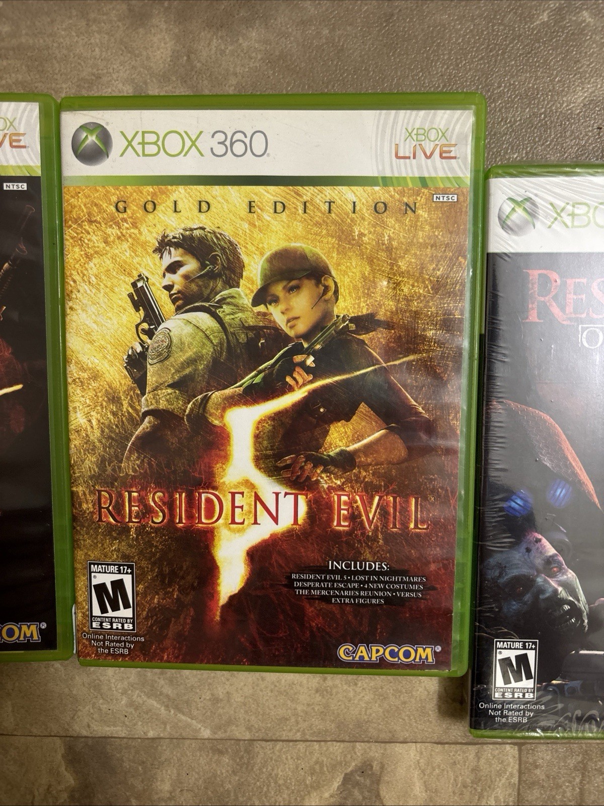 Microsoft Xbox 360 Elite Resident Evil 5 Limited Edition 120GB Red Console…