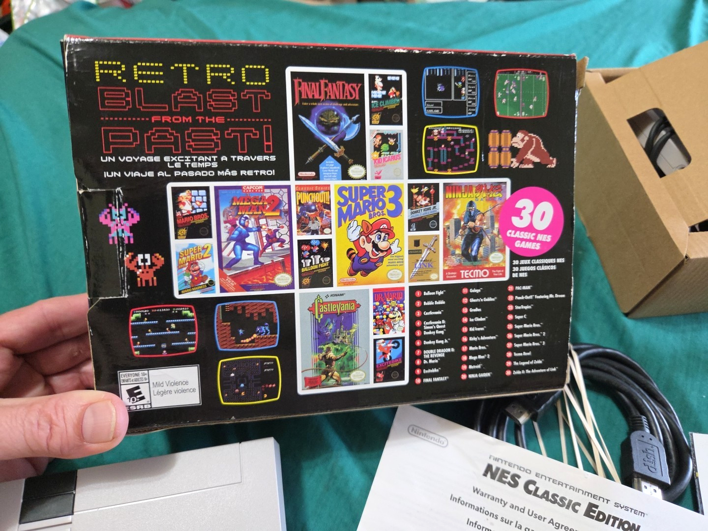 Nintendo NES Mini Classic Edition Console With Original Box