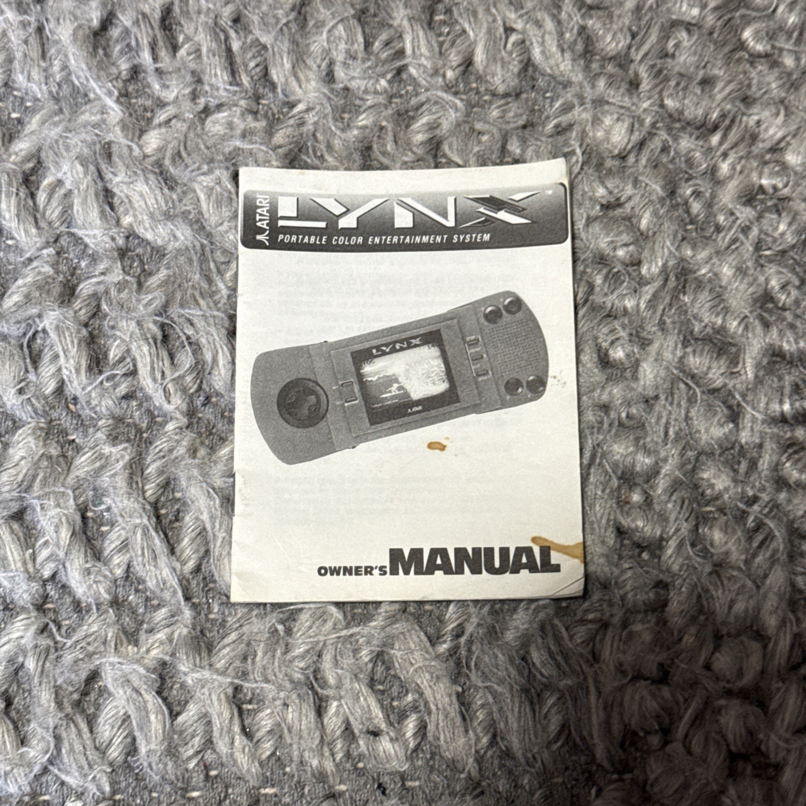 Atari Lynx Model 1 System, Games, Carrying Cases, Manuals, etc; Works, Read Desc