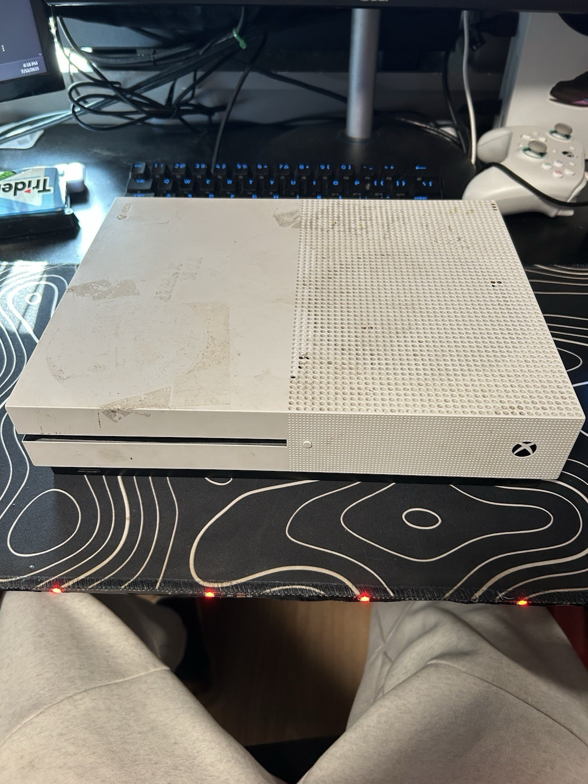 Xbox One S With Original Controller, Wires, and 3-Month Gamepass
