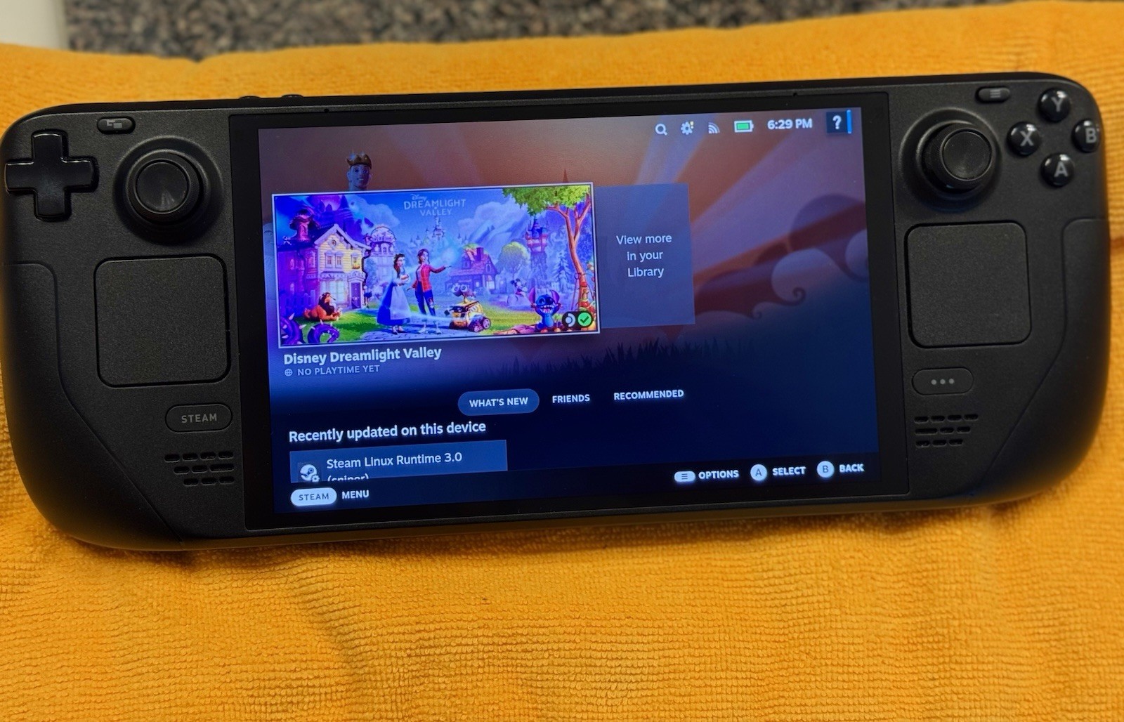 Valve Steam Deck OLED 1TB Handheld Console Black – Charger Included