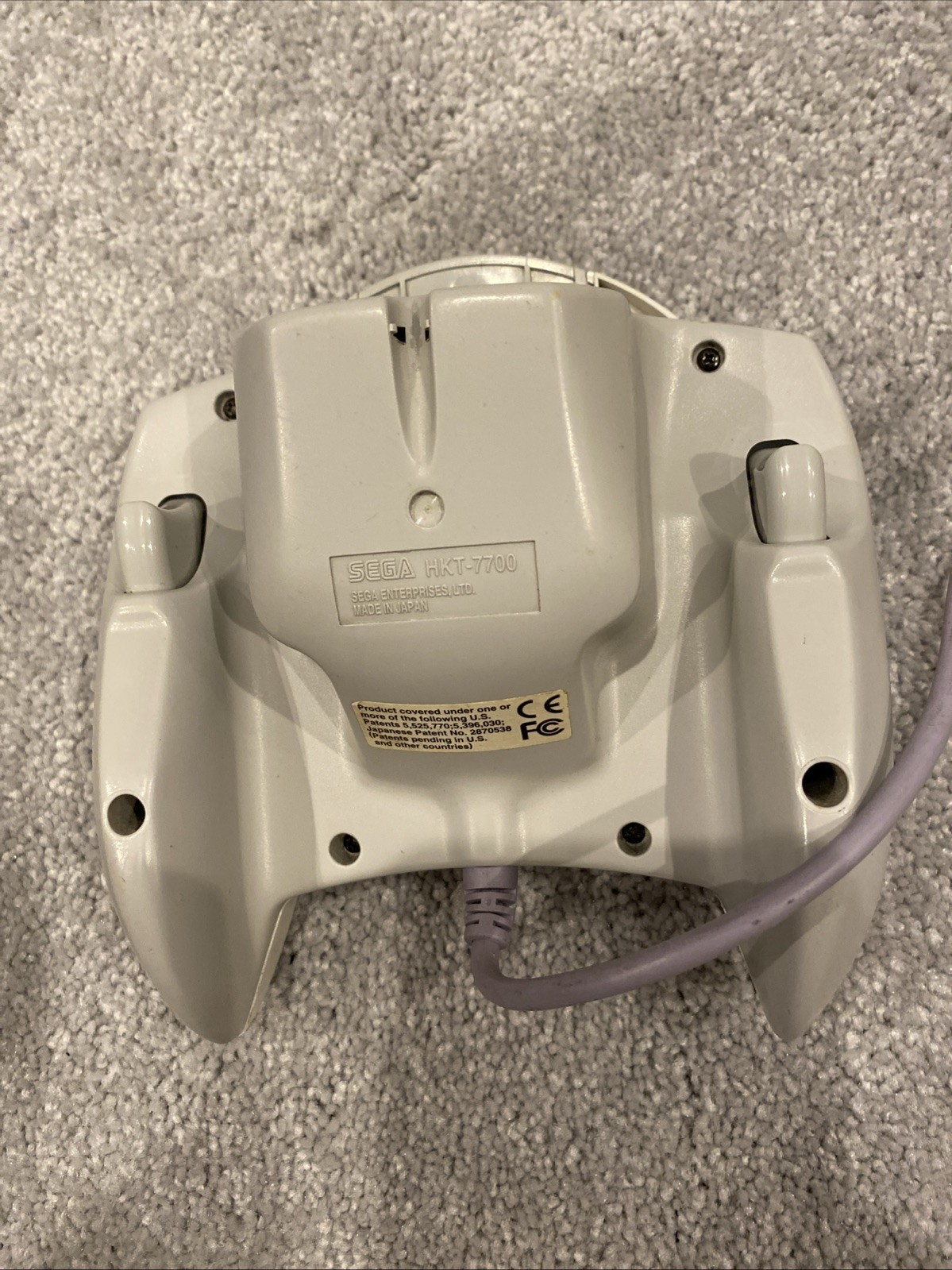 SEGA Dreamcast Console – White w/Two Controllers, Memory Card, Cables