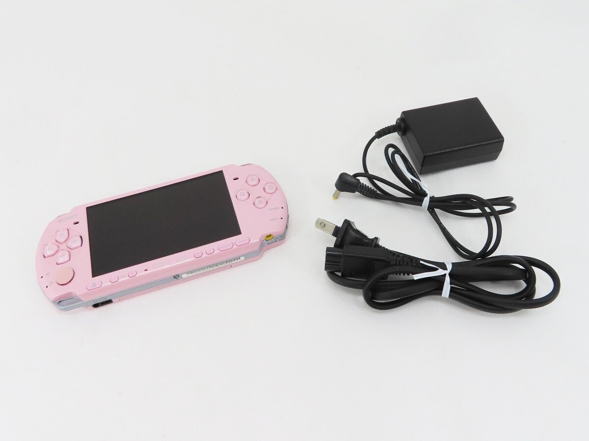 Sony Playstation Portable PSP-3000 Blossom Pink w/ Cahrger Good GP