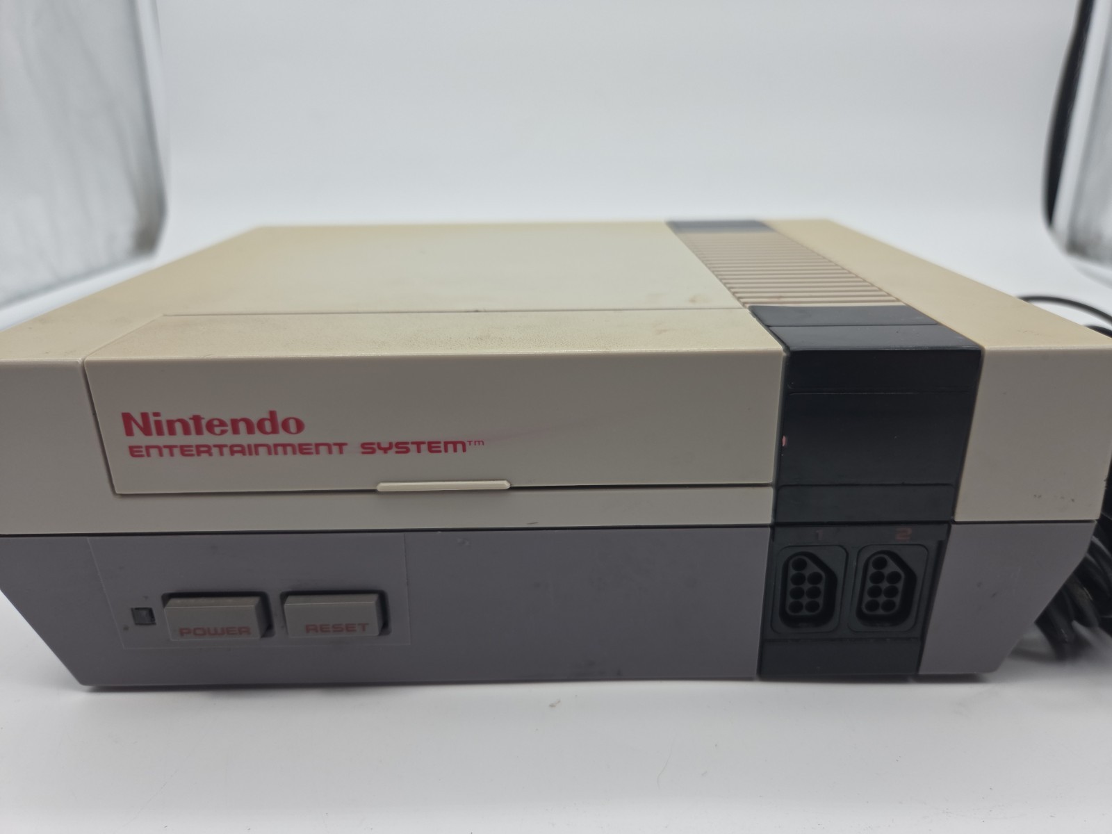 Nintendo Entertainment System NES Console System NES-001 W/ Cords Only SEE NOTES