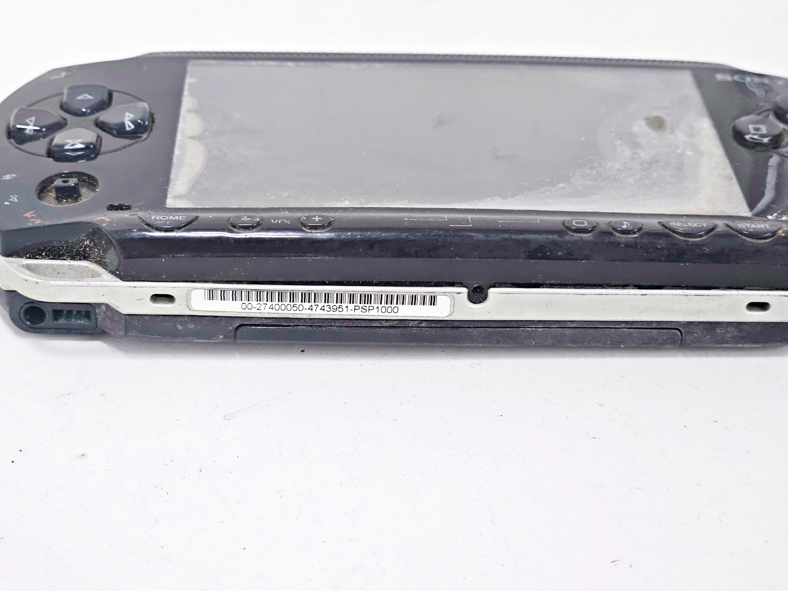 Sony PSP-1000 Console Black JUNK