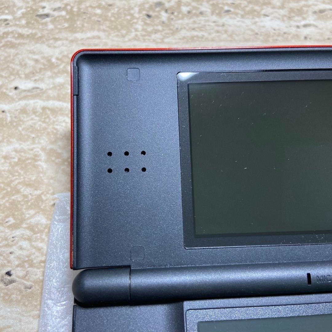 Nintendo DS Lite Crimson Black Complete in Box Near Mint CIB 7233