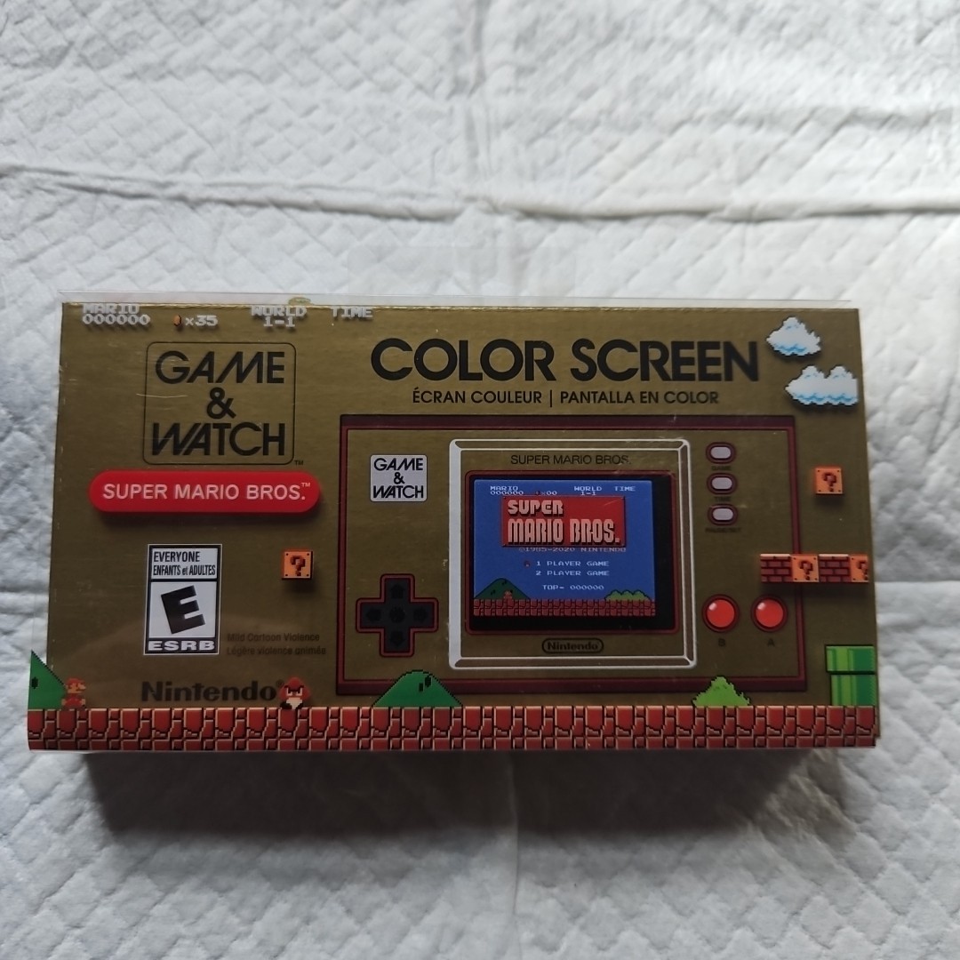 Nintendo Game & Watch Super Mario Bros Color Screen – Complete!