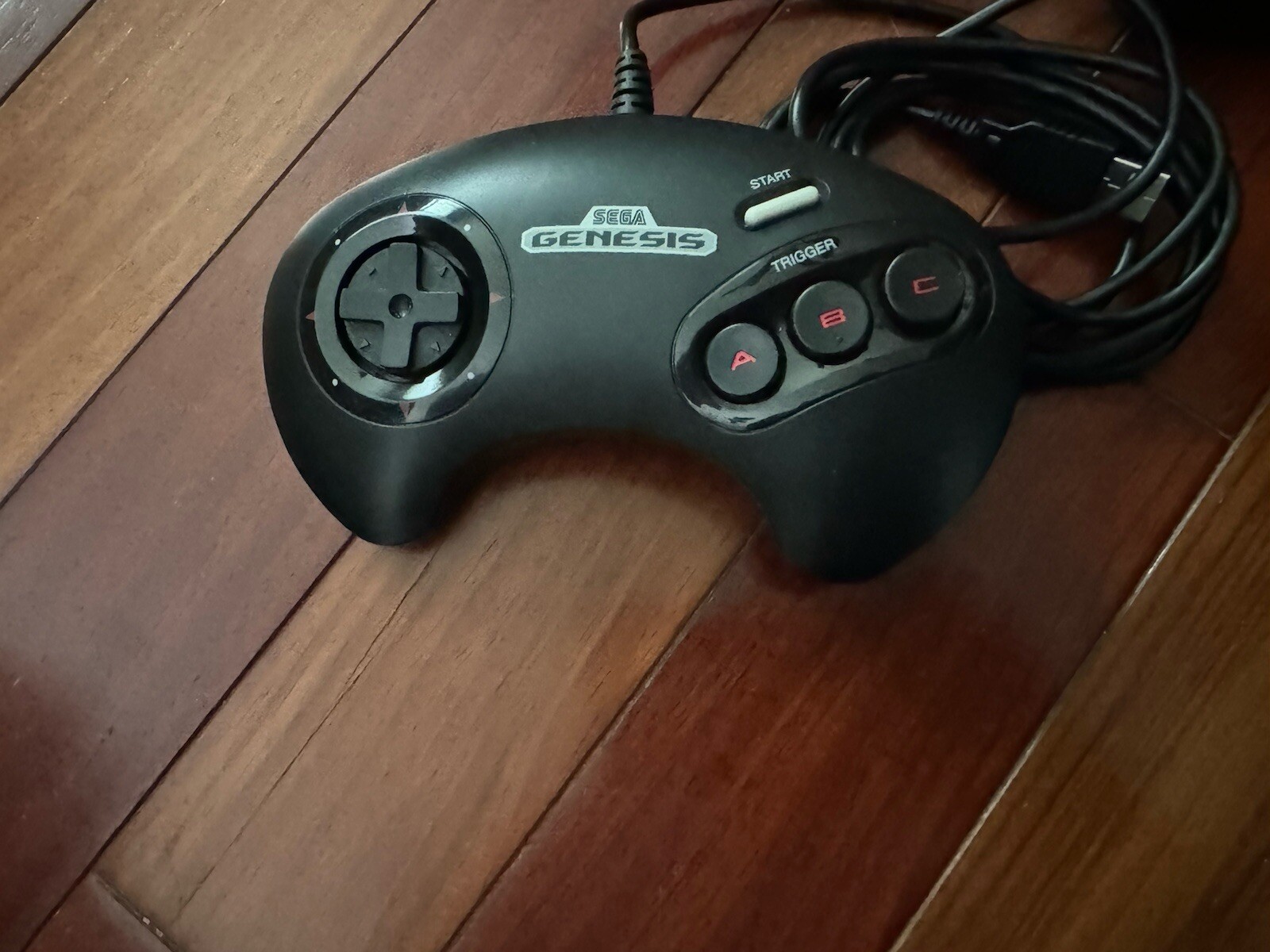 Sega Genesis Model 1601 Console Tested Works Two Controllers NO Power cord