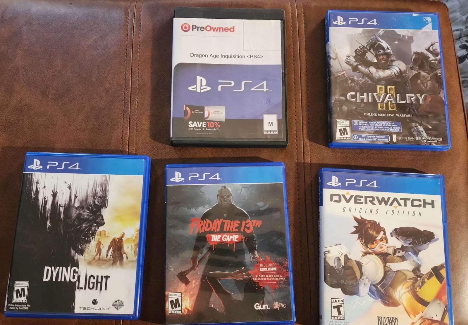 5 PS4 Games Bundle – Dragon Age Inquisition, Dying Light, Chivalry 2, + 2 More