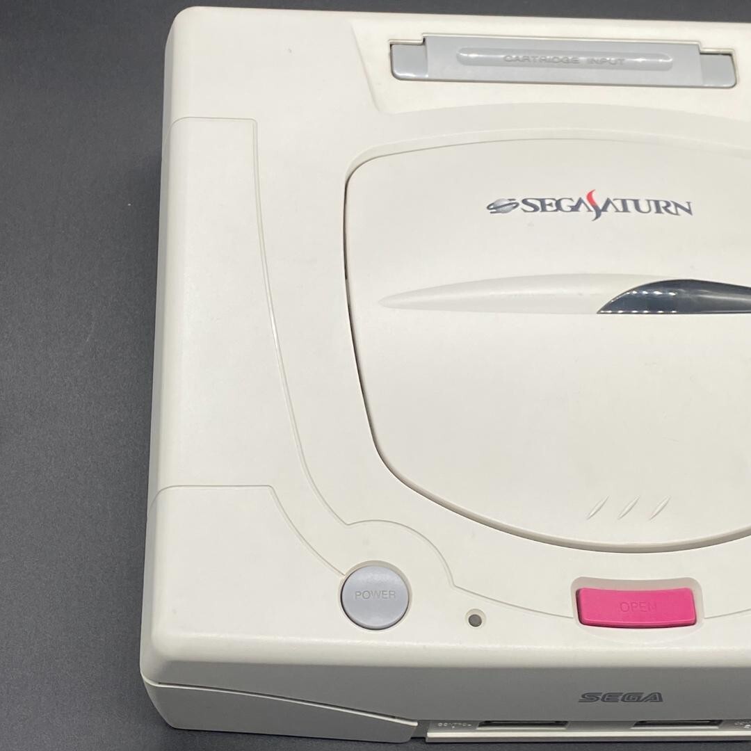 Sega Saturn Console White HST-3220 confirmed working Japanese Version Tested