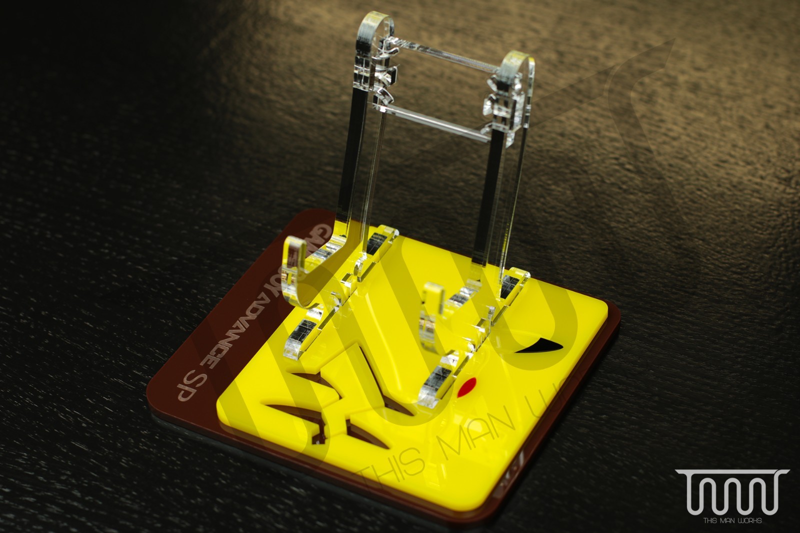 Acrylic Display Stand for Nintendo Game Boy Advance SP Pikachu Limited Edition