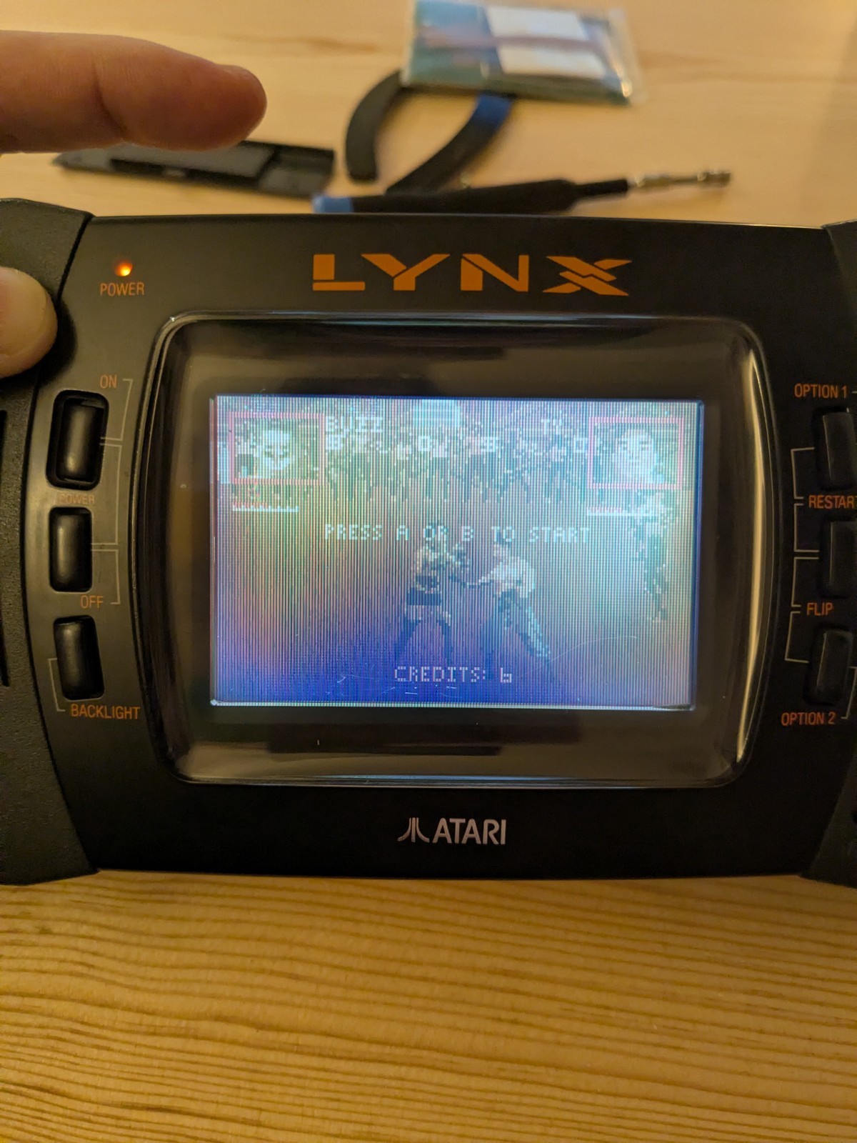 Atari Lynx II 2 Original Screen Replacement. Parts Only.