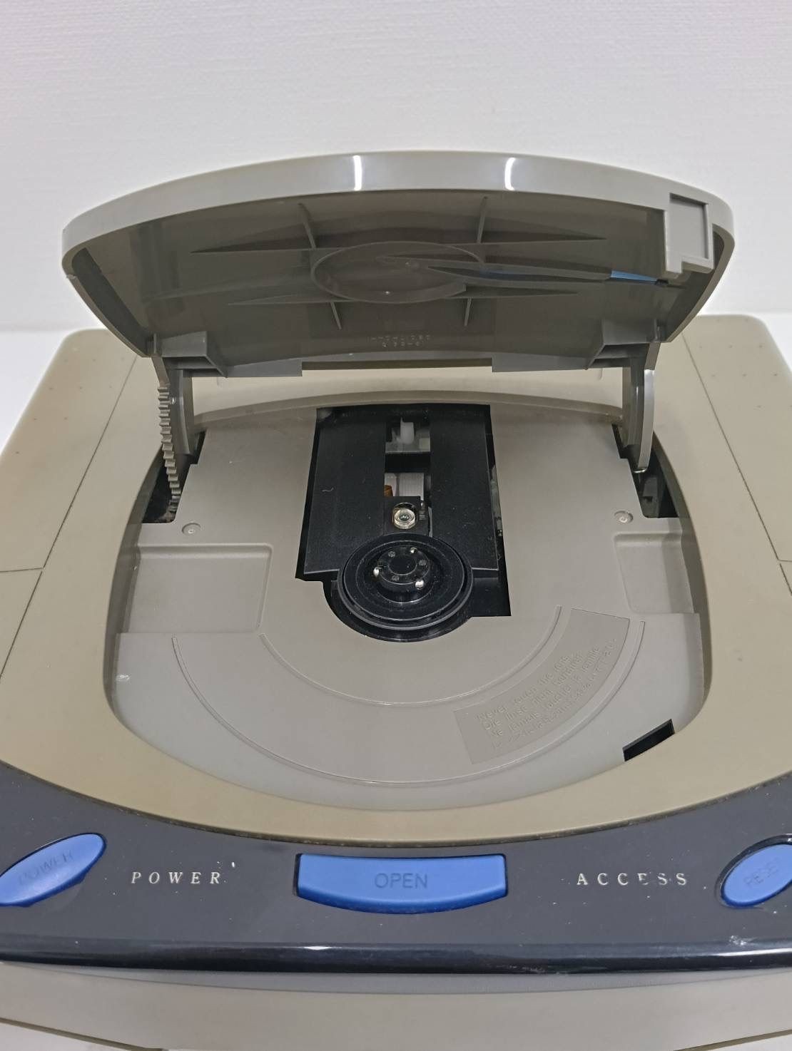 Sega Saturn Console HST-3200 Gray W/Controller USED from JAPAN