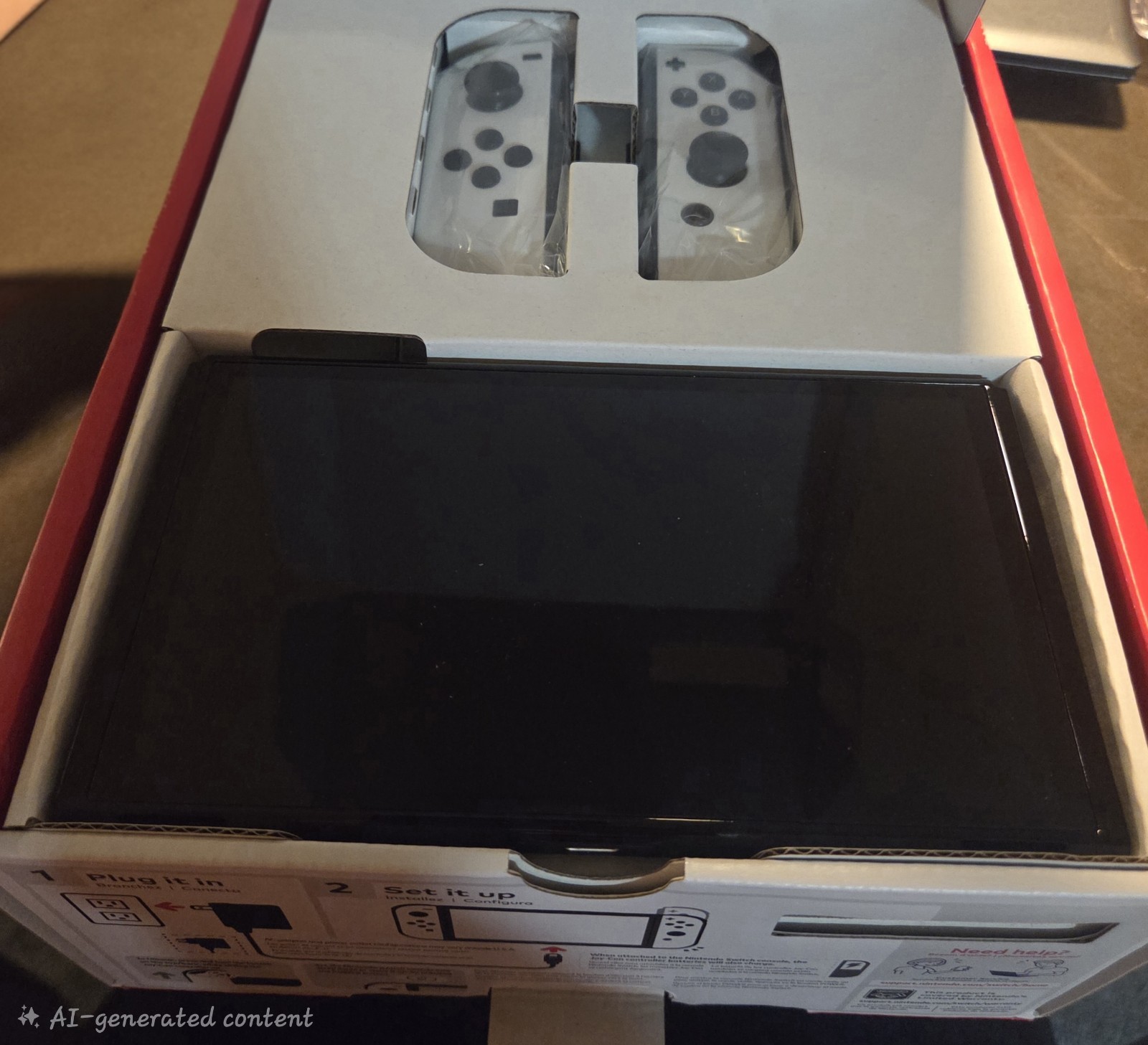 Nintendo Switch OLED Model HEG-001 Handheld Console – 64GB – White