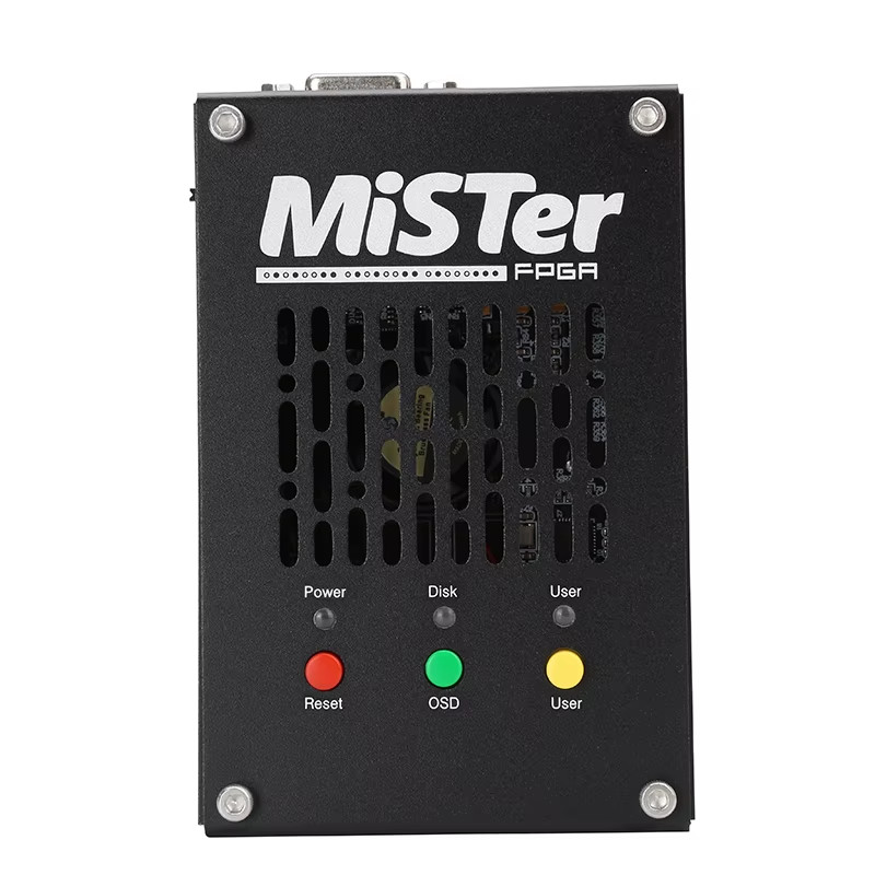 New Mister FPGA Retro Video Game Console With Aluminum Case 64GB