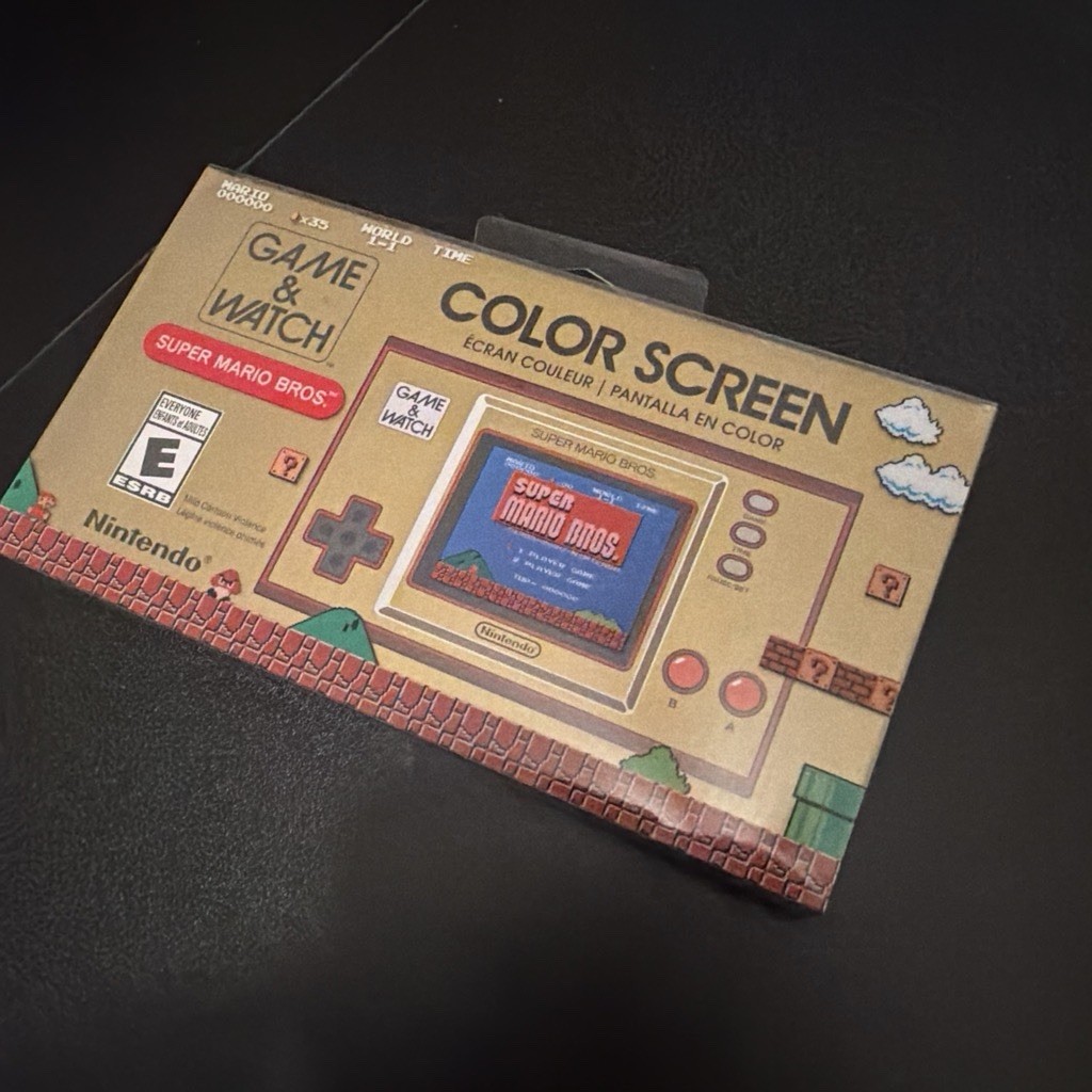 Nintendo Game & Watch: Super Mario Bros. Handheld Console