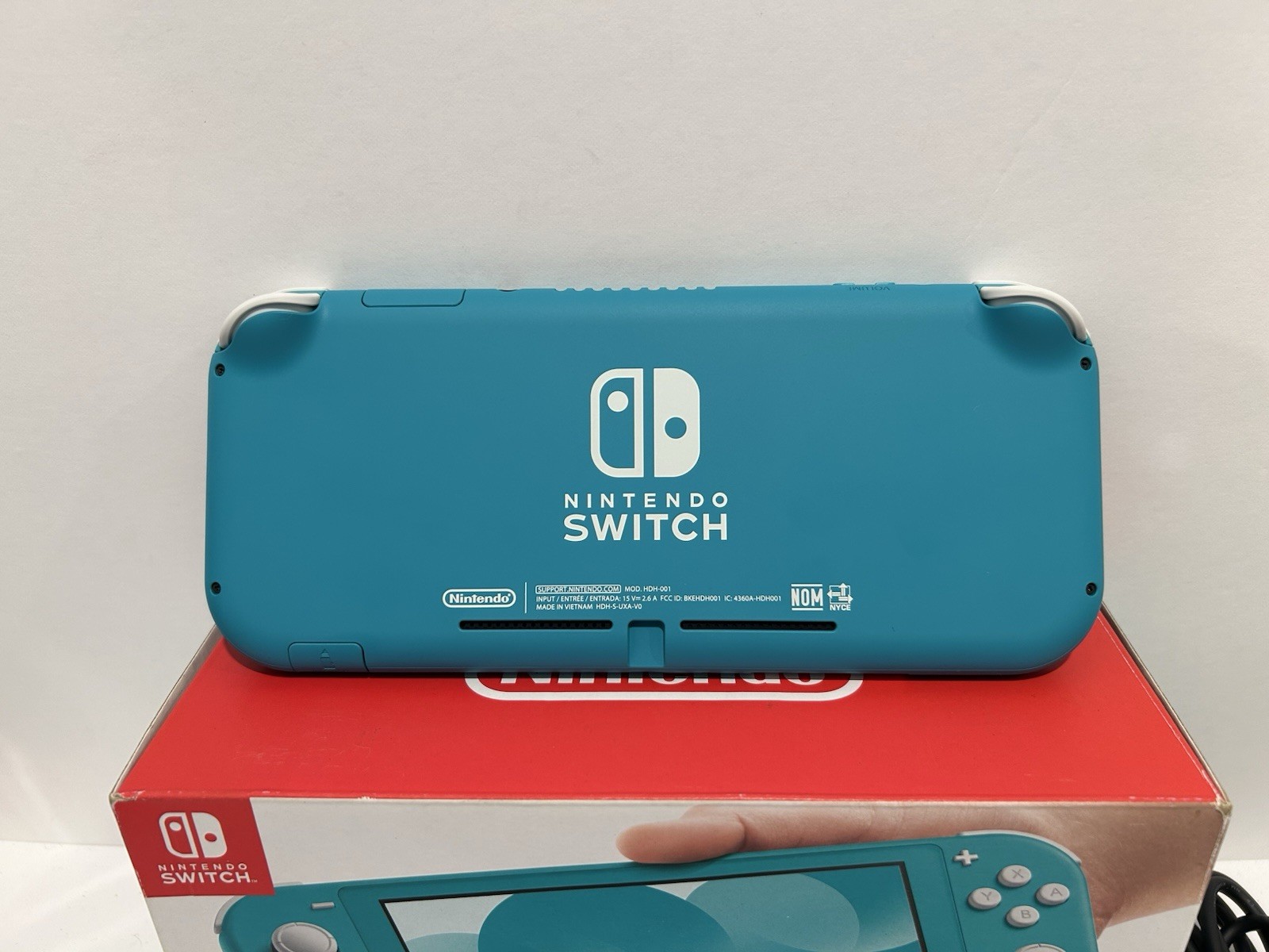 Nintendo Switch Lite Console With Box Tested 👍 Turquoise HDH-001 EUC