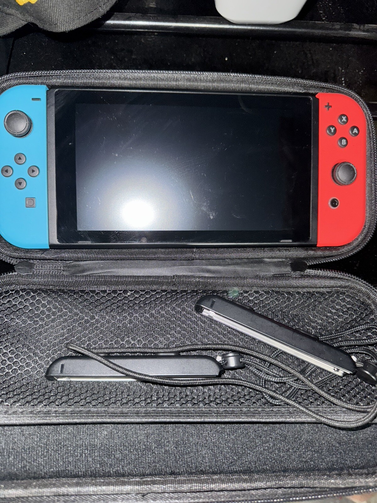 Nintendo Switch HAC-001(-01) Handheld Console – 32GB – Neon Blue/Red Joy-Con…