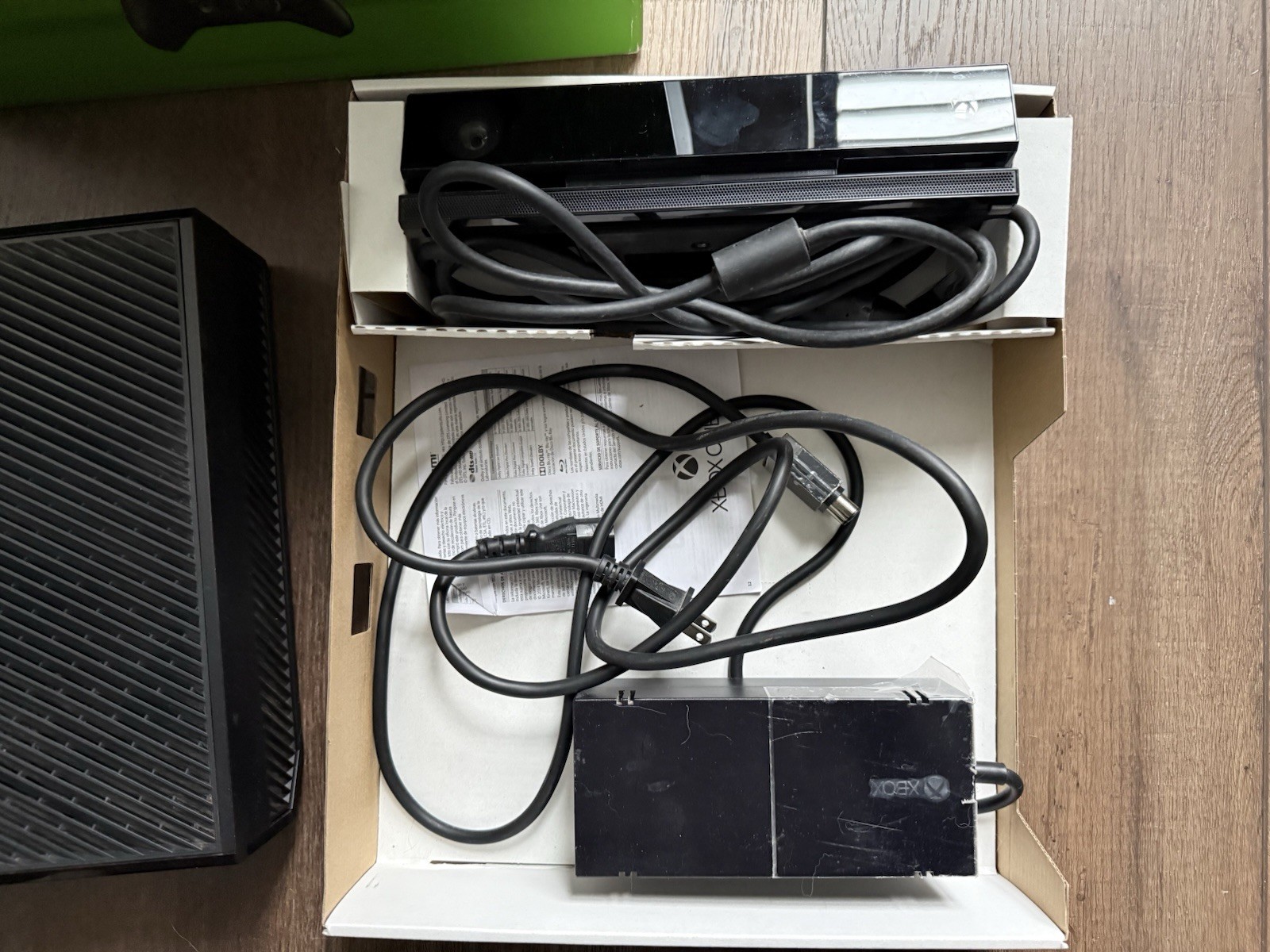 Microsoft Xbox One Console Black HDMI with Kinect, Power Supply & Original Box