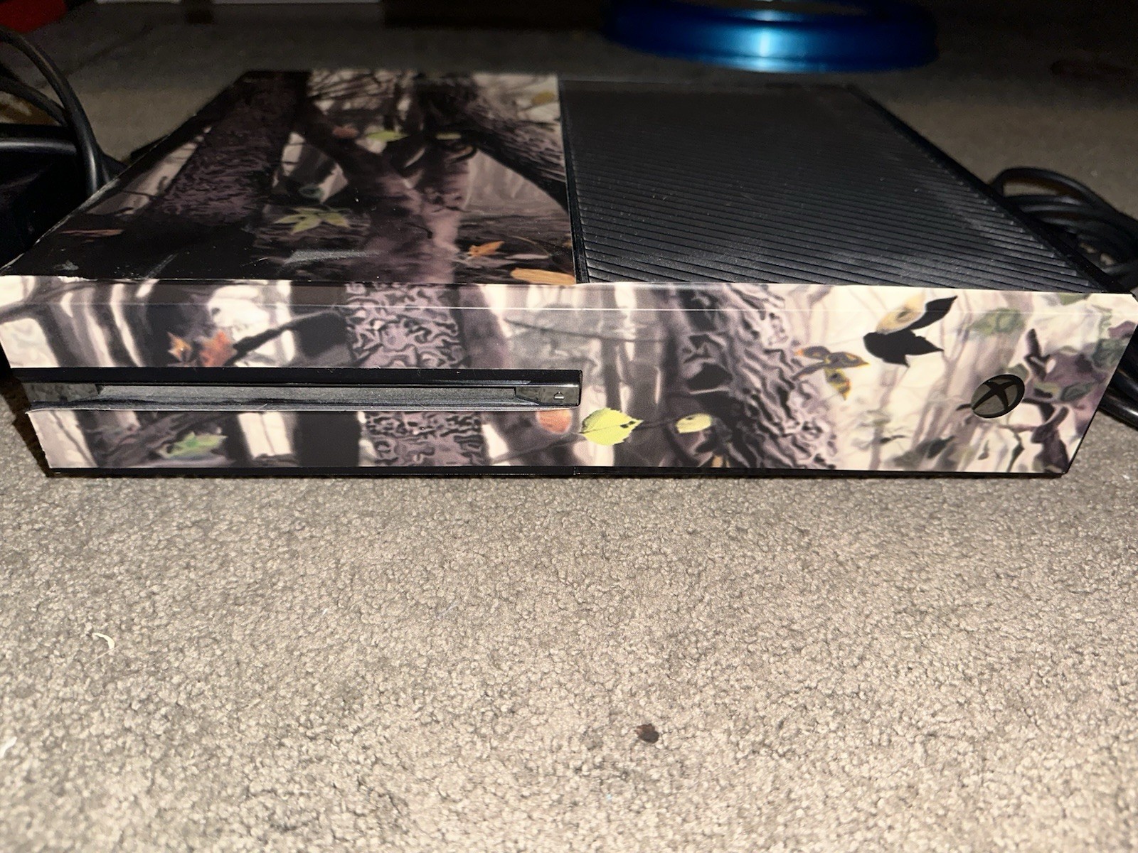 Microsoft Xbox One 365 GB Console Black Custom Camo Skin