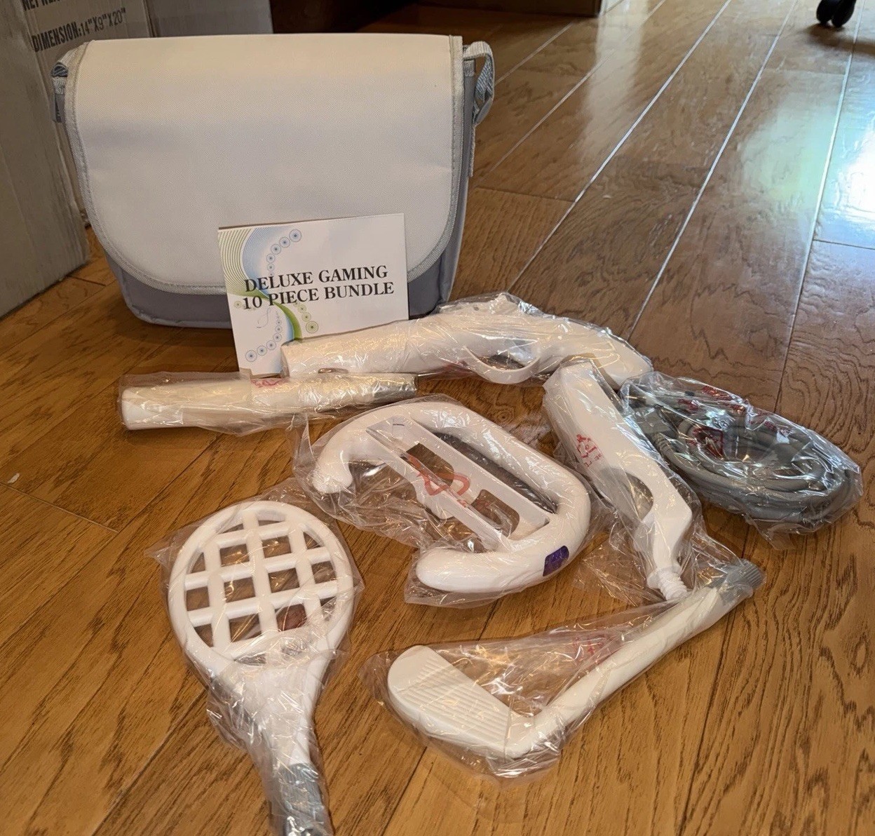 Factory Sealed Nintendo Wii Sports Bundle White Console RVL-001 NEW + Extras