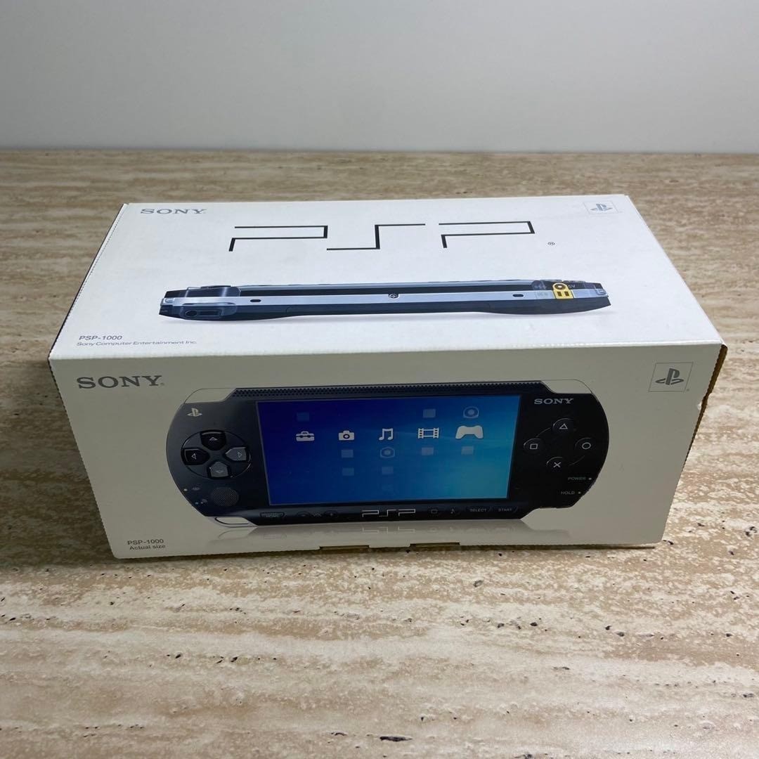 Sony PSP-1000 Black Console Boxed Complete Tested Near Mint 7114