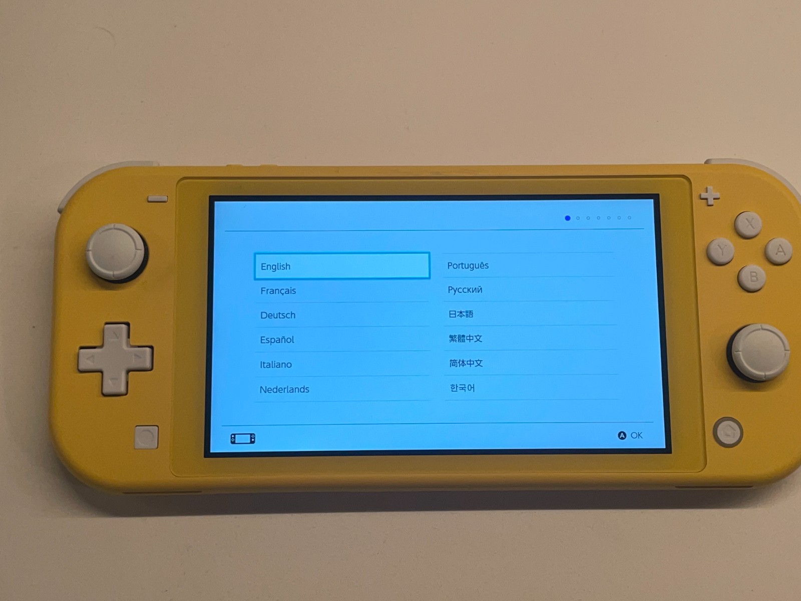 Nintendo Switch Lite Yellow