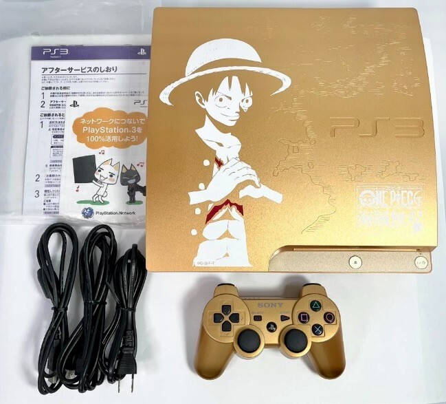 PlayStation3 One Piece Kaizoku Musou Gold Edition 320GB CEJH-10021 Console set