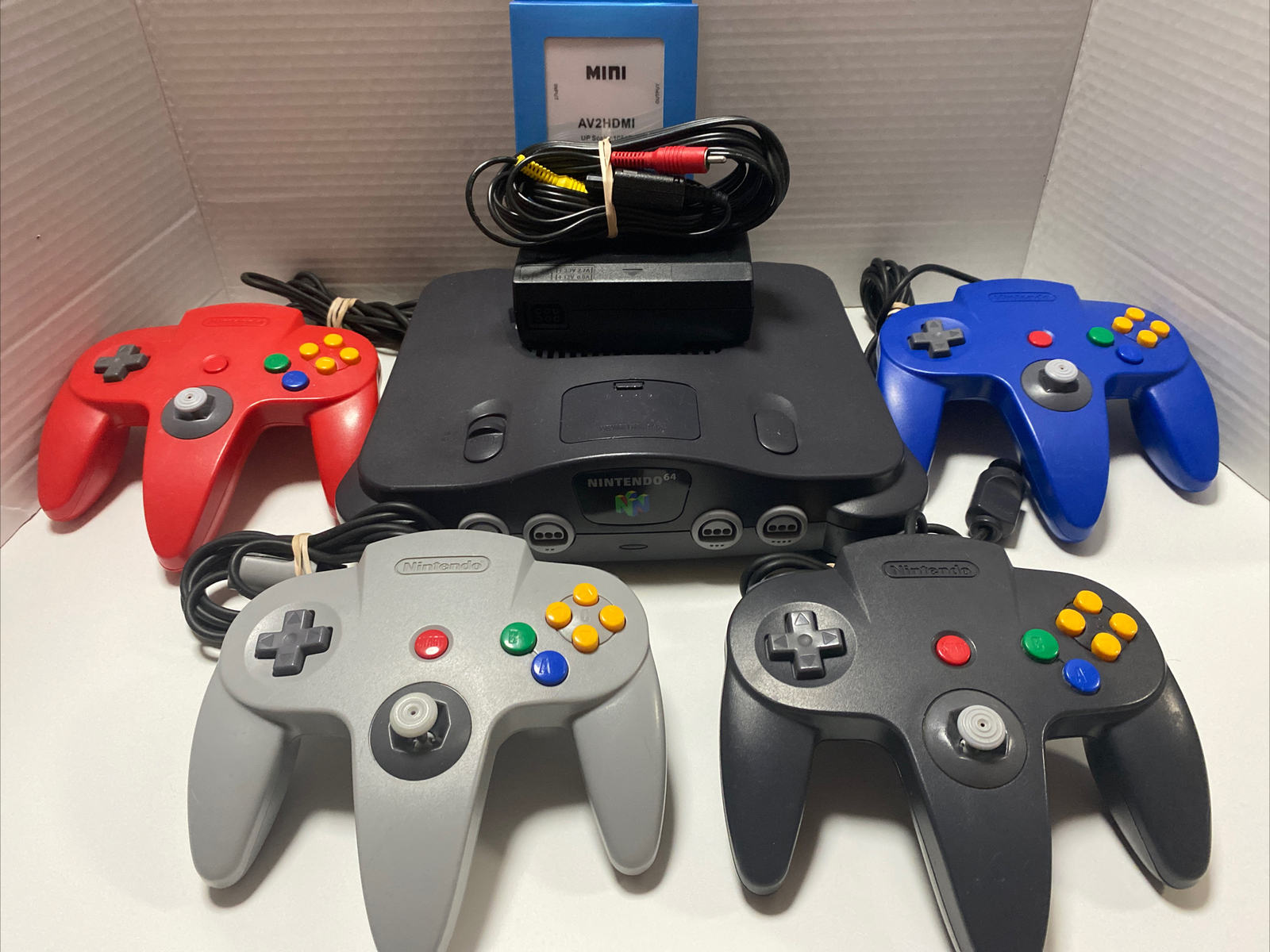 Nintendo 64 Consoles Region Free With 1 2 3 4 Controllers Plays USA And Japan