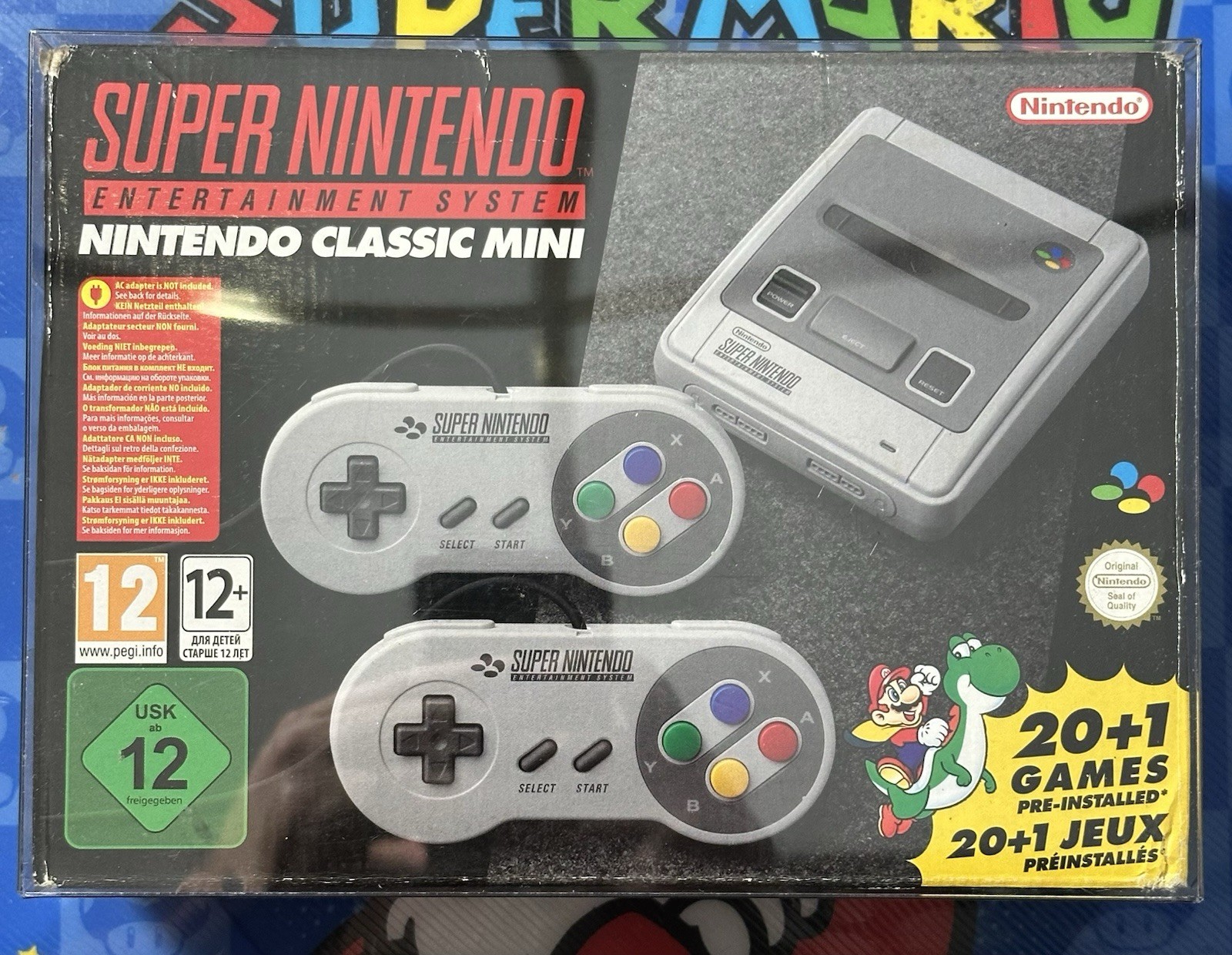PAL Super Nintendo Entertainment System | Classic Mini | 20 Games + StarFox 2