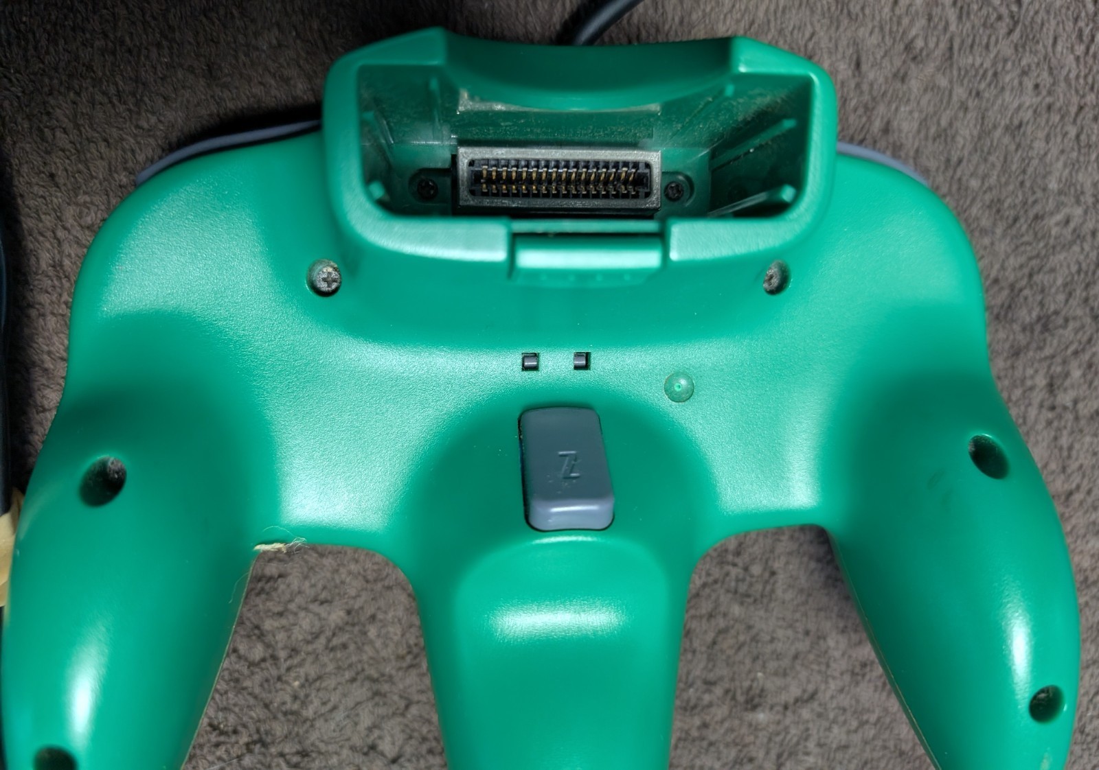 Nintendo 64 N64 Console Bundle 2 Controllers Memory Card For Parts Repair