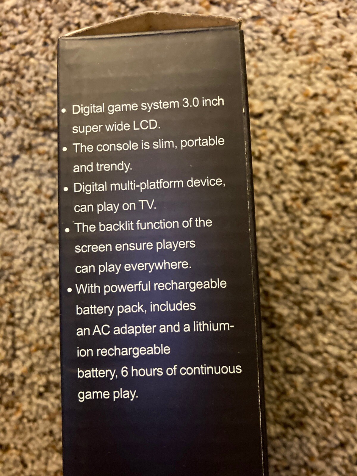 Game Box Plus Handheld Game System – Retro Video Gaming Console Preloaded