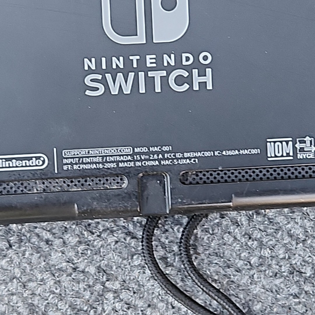 Nintendo Switch V1 Console System Dock Neon Joycons & Accs